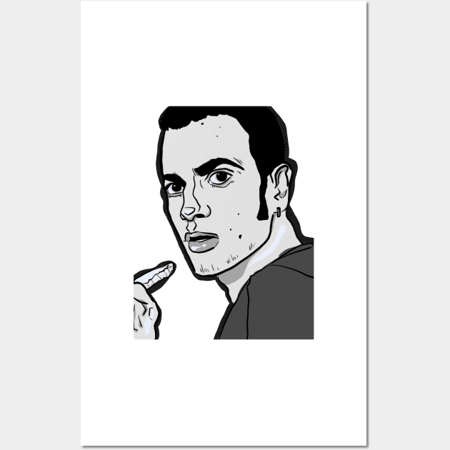 Mark Renton Trainspotting Wall Art by zuhzuhz